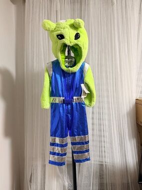 Pottery Barn Kids Light-Up Alien Astronaut Costume. 2T